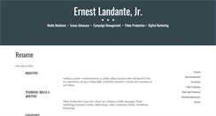 Desktop Screenshot of elandante.com